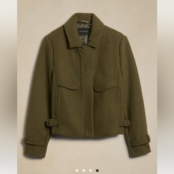 BNWOT Banana Republic Heritage Wool blend jacket - Picture 4 of 8